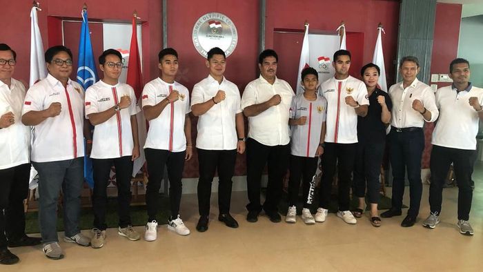 KOI terima kunjungan Aero Aswar dan Aqsa Aswar. (Foto: Istimewa) KOI terima kunjungan Aero Aswar dan Aqsa Aswar. (Foto: Istimewa)