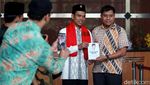 Senyum Ustaz Abdul Somad Usai Isi Tausiyah di KPK