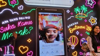 Kini kamu bisa mencari tips langsung dari para artis atau influencer idola kalian lewat search namanya di Google. Foto: detikINET/Aisyah Kamaliah