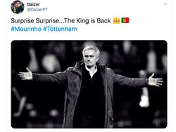 Mourinho Latih Tottenham Hebohkan Internet