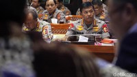Acara kemudian dilanjutkan dengan pemaparan dari Kapolri.