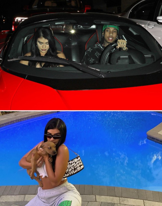 Pada Sabtu (16/11/2019), Tyga mengendarai mobil Ferrarinya setelah meninggalkan restoran di West Hollywood. Duduk di samping sang rapper, Anna pun seketika jadi pusat perhatian karena penampilannya seakan familiar karena mantan kekasih Tyga itu Foto: Instagram