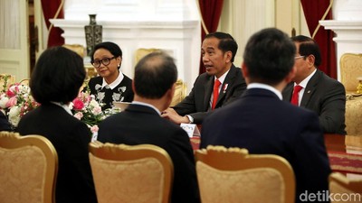 Presiden Jokowi Menerima Parlemen Singapura