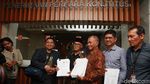 Pimpinan KPK Sambangi Mahkamah Konstitusi