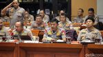 Rapat Perdana Kapolri Jenderal Idham Azis Bersama Komisi III DPR