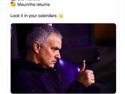 Mourinho Latih Tottenham Hebohkan Internet