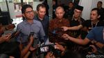 Pimpinan KPK Sambangi Mahkamah Konstitusi