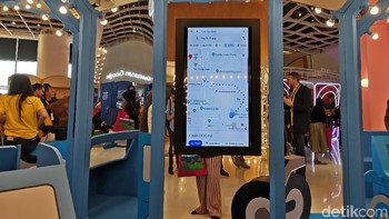Ada yang datang ke Taman Ria Google Indonesia juga? Foto: detikINET/Aisyah Kamaliah