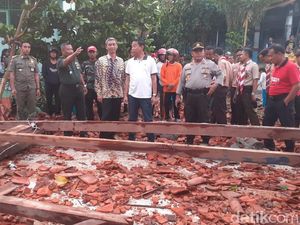 Aula SMKN 1 Miri Ambruk, Kepsek: Korban 22 Siswa, 17 Dirawat di RS