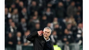 Nama Jose Mourinho pun langsung banyak dibicarakan di media sosial. Banyak yang mendukungnya lantaran rekam jejaknya memenangkan liga Portugal, Inggris, Italia dan Spanyol.  Foto: Twitter