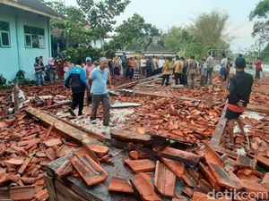 Begini Kondisi Terkini Para Korban Robohnya Aula SMKN 1 Miri Sragen