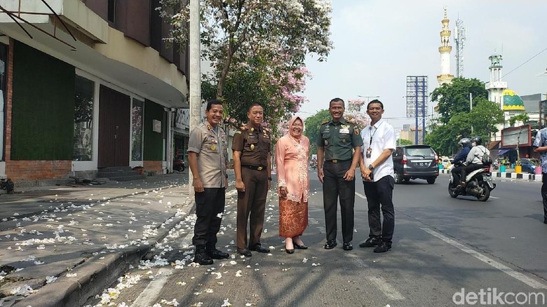 Tabebuya Bermekaran, Risma Ingin Banyak Wisatawan ke Kota Pahlawan Tabebuya Bermekaran, Risma Ingin Banyak Wisatawan ke Kota Pahlawan