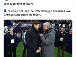 Mourinho Latih Tottenham Hebohkan Internet