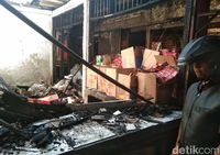 Kebakaran Pasar Guntur Garut Diduga Akibat Korsleting Listrik