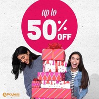 Memperingati musim liburan, Payless juga diskon 50% untuk sejumlah pilihan-pilihan menarik. Promo masih berlaku hingga 3 Desember di 2019 di selurah gerai Payless. Adapun penawaran diskon 60% untuk pembelian kedua yang ditawarkan hingga 26 November. Foto: Twitter/Instagram