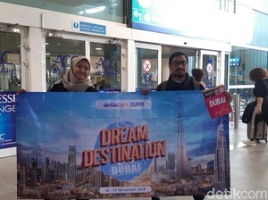 Di Dubai, Pemenang dTraveler Langsung Berasa bagai Sultan