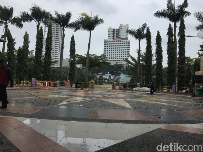 Lapangan Merdeka Medan (Khairul Ikhwan/detikcom)