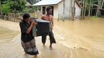 Longsor Mengancam Warga Usai Banjir Melanda Aceh Barat