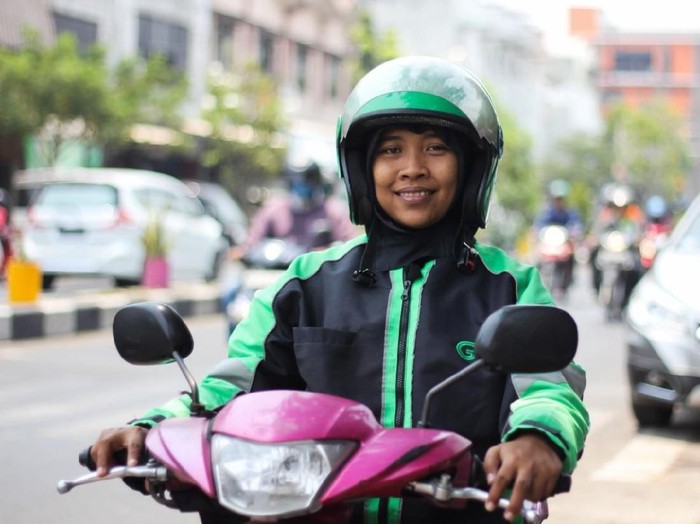 Driver Grab Perempuan