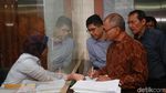 Pimpinan KPK Sambangi Mahkamah Konstitusi
