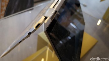 GPU yang dipakai adalah Intel Iris Plus, yang disebut bisa memberikan performa lebih baik ketimbang pendahulunya. Foto: detikINET/Anggoro Suryo Jati