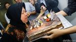 Kemeriahan Ulang Tahun Risma Bersama detikcom