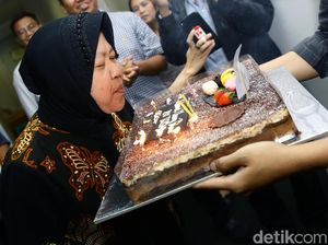 Kemeriahan Ulang Tahun Risma Bersama detikcom