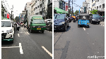 Before-After Penghapusan Marka Parkir yang Serobot Jalan di Jakpus
