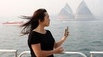 Sydney Opera House Menghilang Ketutup Kabut Asap