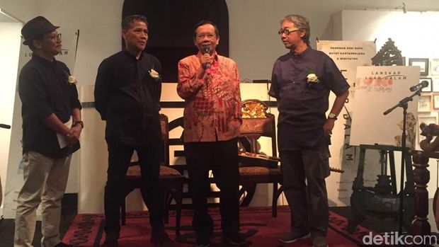 Gelar Pameran Seni, Butet Kartaredjasa Beri Makna di Usia 58 Tahun