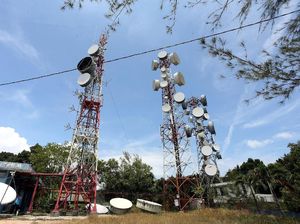 Penjaga Tower Perbatasan Jarang Pulang Kampung Demi Komunikasi Andal