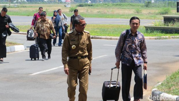 Gubernur Sulsel Nurdin Abdullah mengunjungi Palopo, Kamis (21/11/2019)