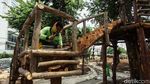 Asyik, Taman di Tomang Ini Akan Dilengkapi Rumah Pohon