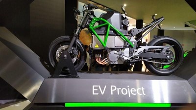 Inikah Tampang Kawasaki Ninja Listrik