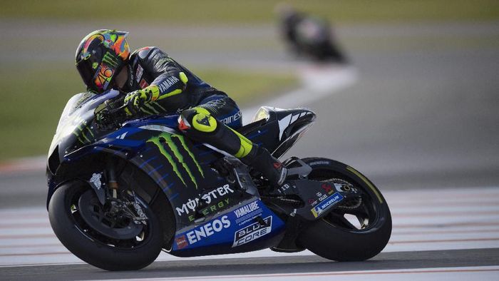 Valentino Rossi di tes MotoGP Valencia. (Foto: Mirco Lazzari gp/Getty Images) Valentino Rossi di tes MotoGP Valencia. (Foto: Mirco Lazzari gp/Getty Images)