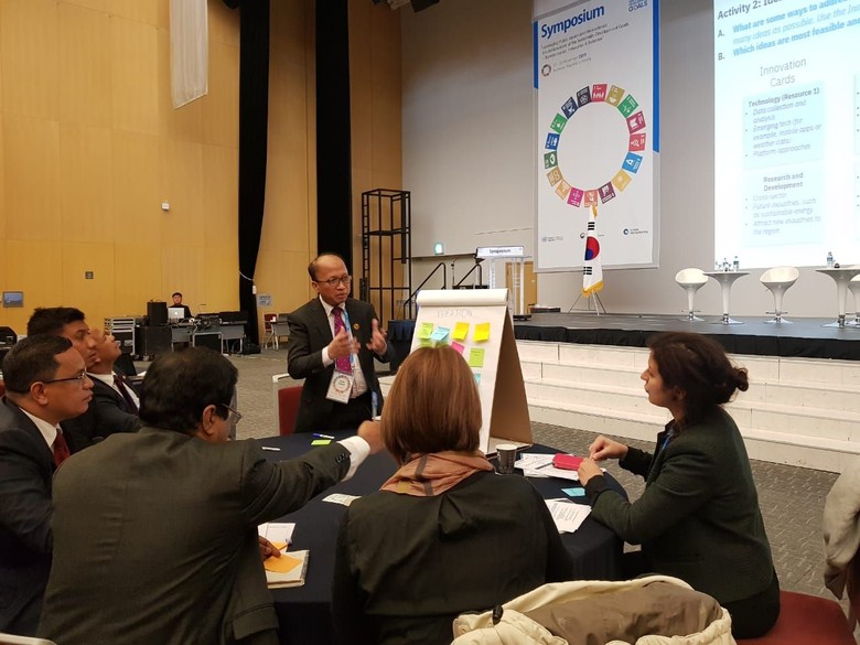 Sekjen Kemendes Sampaikan Komitmen RI Capai SDGs 2030 di Korsel Sekjen Kemendes Sampaikan Komitmen RI Capai SDGs 2030 di Korsel