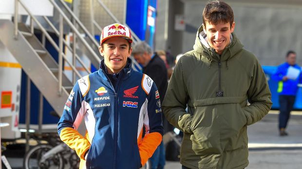 Marc Marquez dan Alex Marquez berkunjung ke Indonesia hari ini