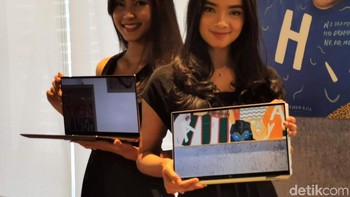Ada sejumlah pembaruan yang ada di Spectre x360 ini, seperti penggunaan prosesor Intel Core generasi ke-10. Foto: detikINET/Anggoro Suryo Jati