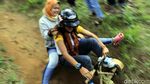 Foto: Balapan Seru Naik Kadaplak, Gokart Asli Cimahi