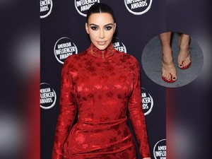 Sering Disebut Punya 6 Jari, Kim Kardashian Akhirnya Pamer Kaki di Instagram