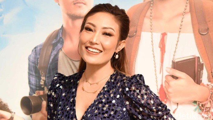 Ayu Dewi saat ditemui di kawasan Epicentrum.
