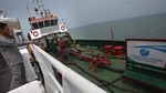 Penampakan Kapal Pengangkut BBM Ilegal yang Ditangkap Bakamla