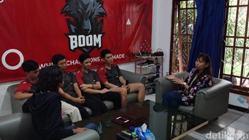 Ada sesi sharing bersama psikolog yang dilakukan 2-4 kali per minggu dengan tim berbeda. Foto: Aisyah/detikInet