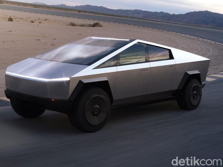 Pikap Listrik Futuristik Tesla