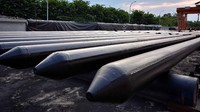 Produk precast berupa Spun Pile ini juga untuk mendukung proyek Tol Krian-Legundi-Bunder-Manyar (KLBM). Istimewa/Waskita.