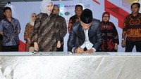 Kerjasama yang dilakukan adalah sebagai bentuk sinergitas bisnis antar perusahaan BUMN dan komitmen Pelni dalam menjalankan bisnisnya. Pool/Pelni.