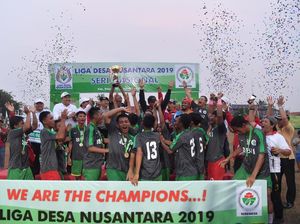 Dukung Liga Desa, Mendes Minta Gunakan Dana Desa untuk Sarana Olahraga