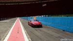 Geber Mobil Balap Toyota Supra di Sentul