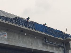 Jamin Tak Ada Lagi Air Terjun, Pengembang Perbaiki Saluran Air Tol Becakayu