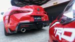 Geber Mobil Balap Toyota Supra di Sentul